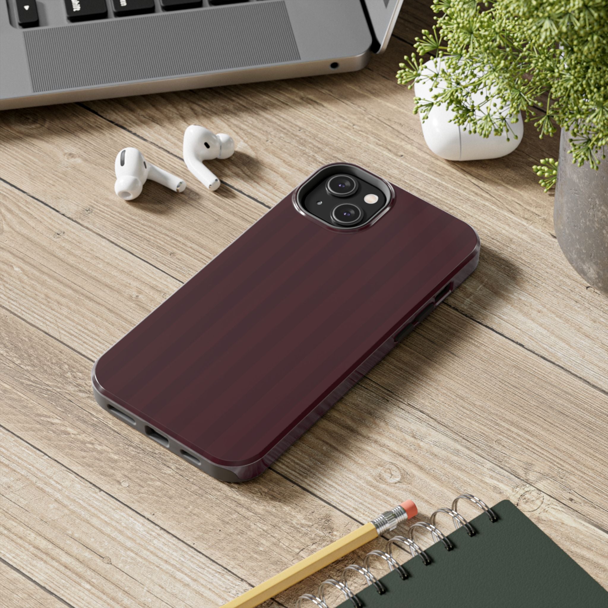Velvet Burgundy iPhone Case