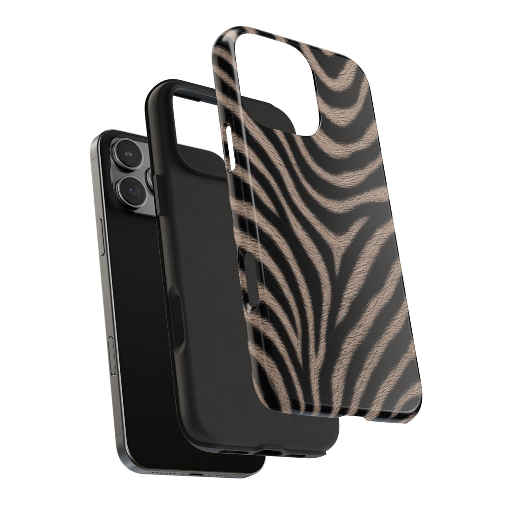 Tan Zebra iPhone Case