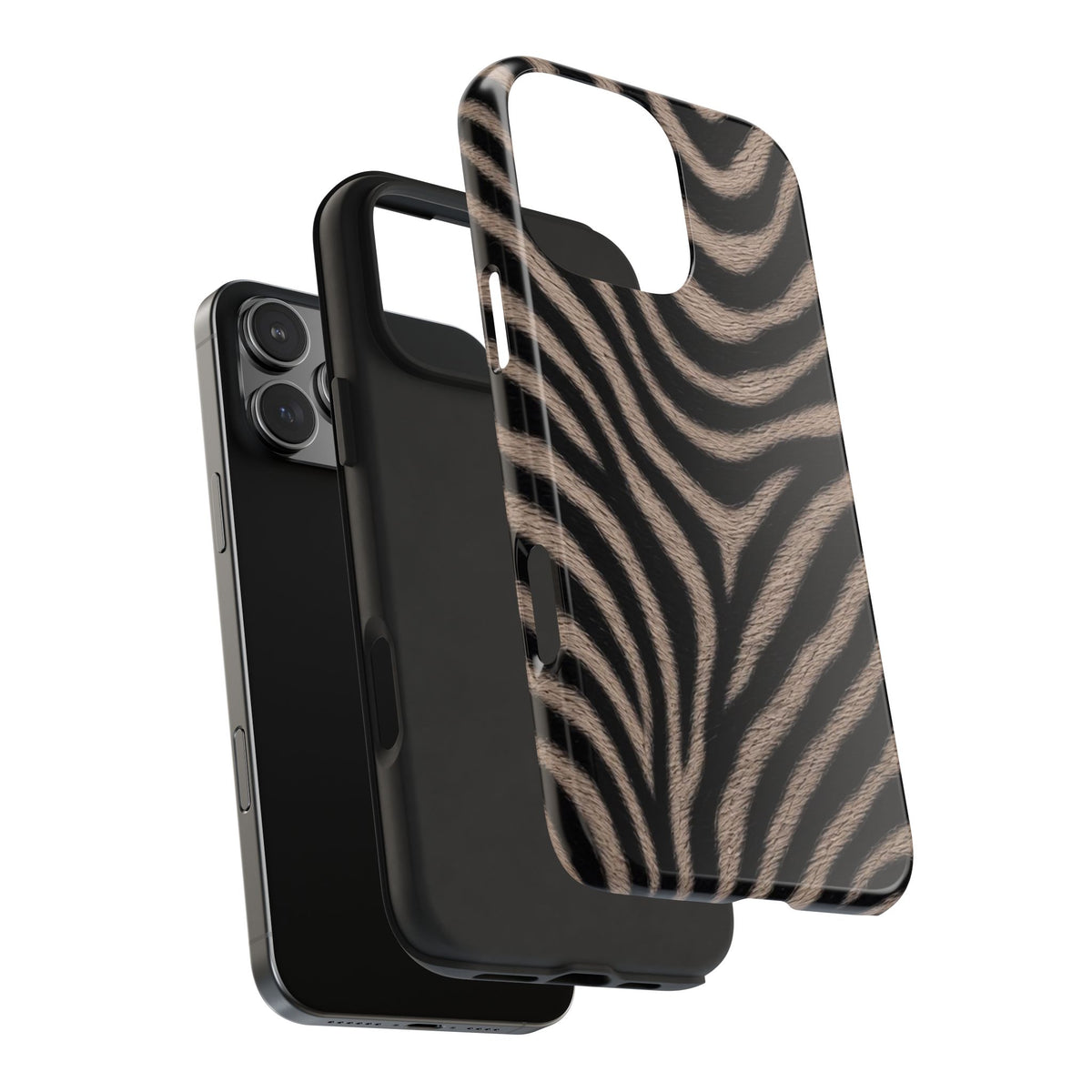 Tan Zebra iPhone Case