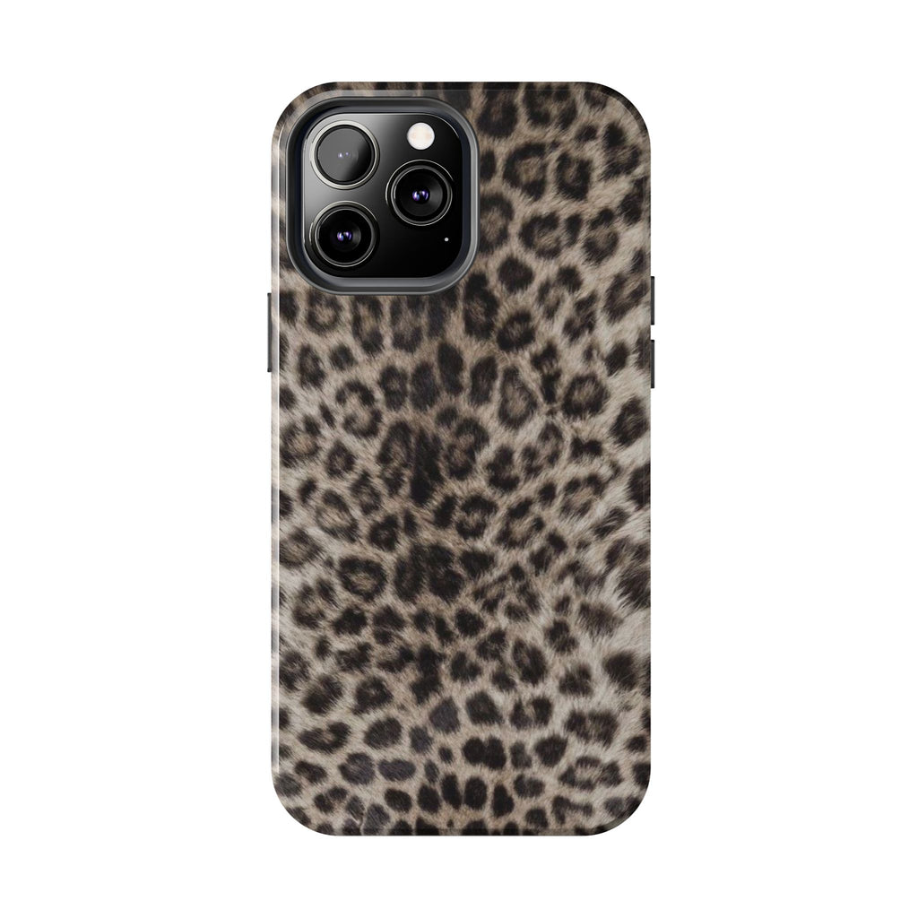Suede Leopard iPhone Case