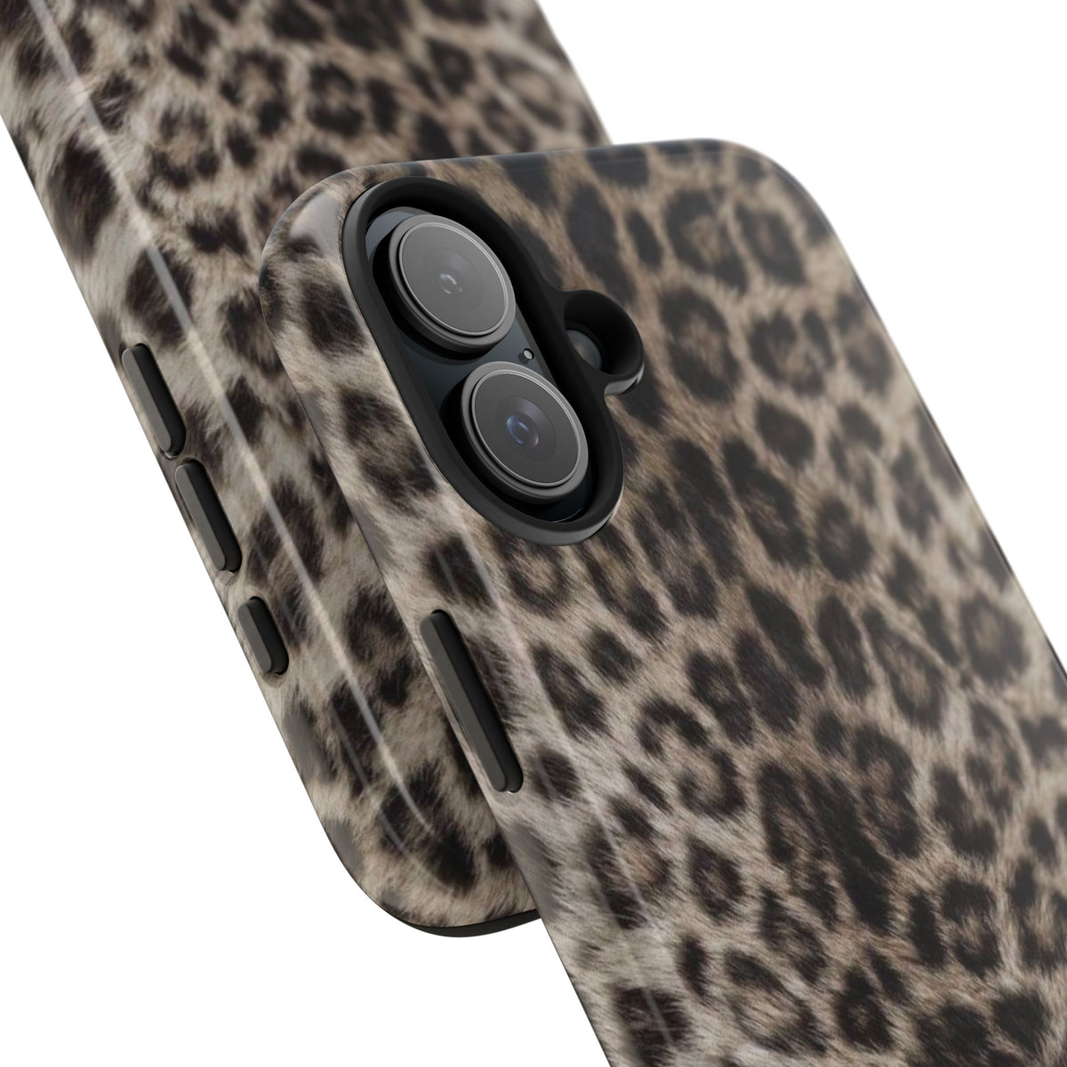 Suede Leopard iPhone Case