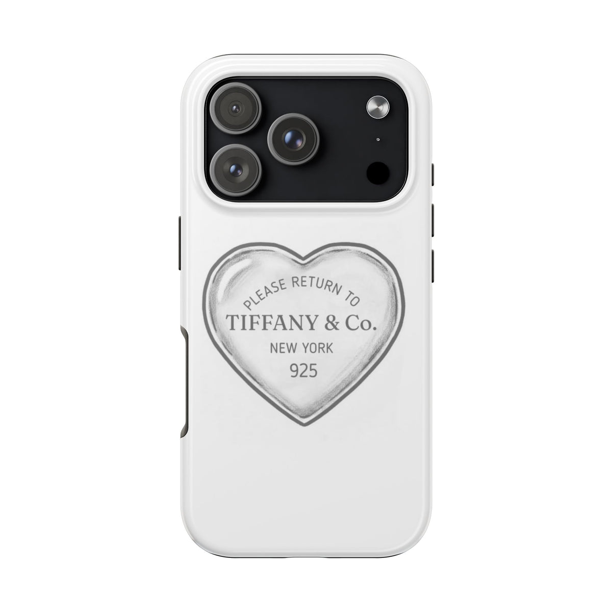 The Sterling Heart iPhone Case