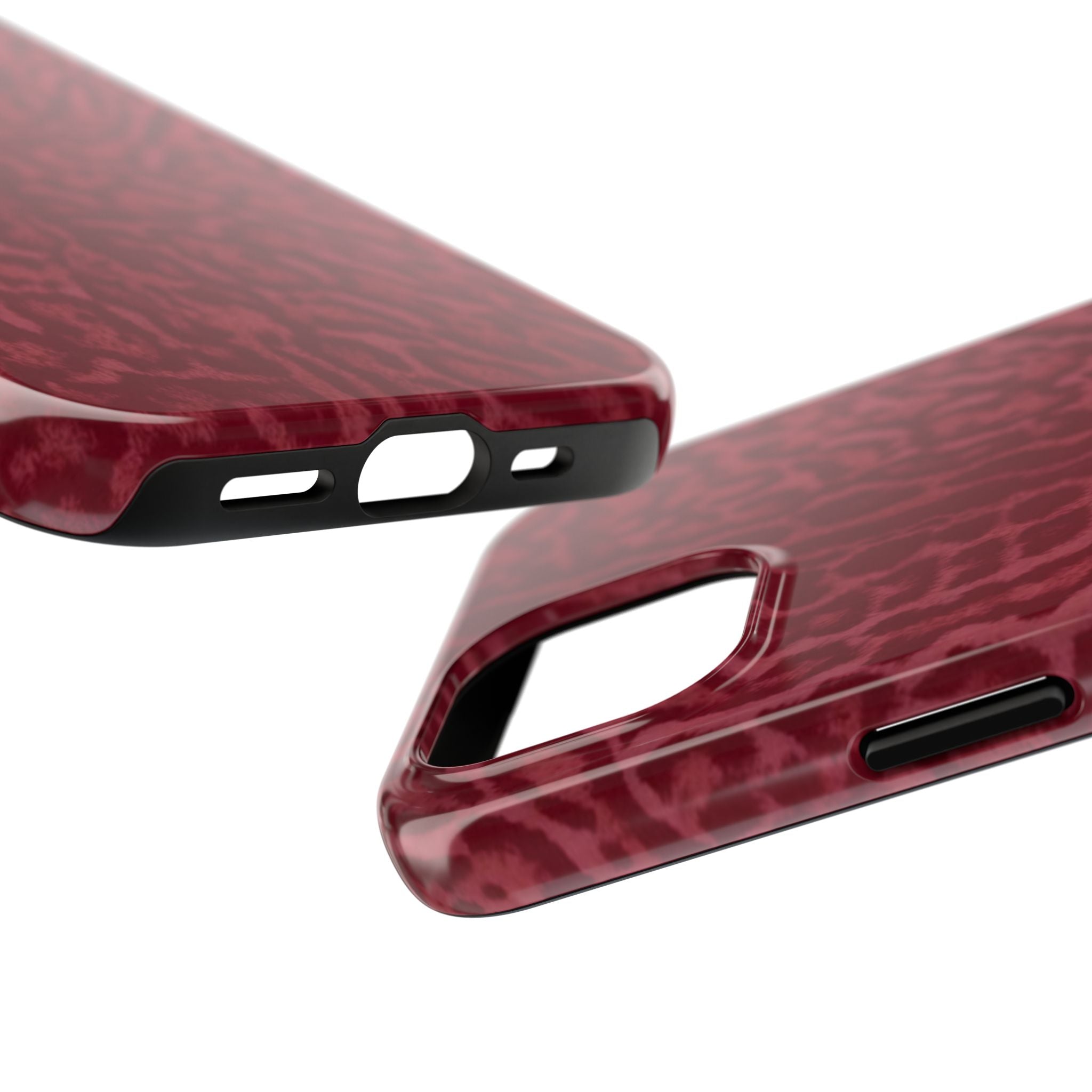 Burgundy Jaguar iPhone Case