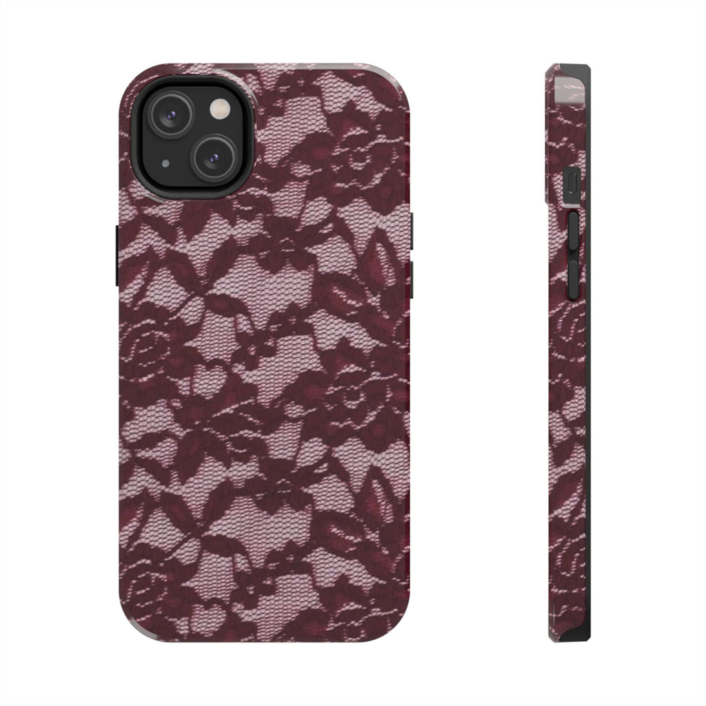 Red Lace iPhone Case