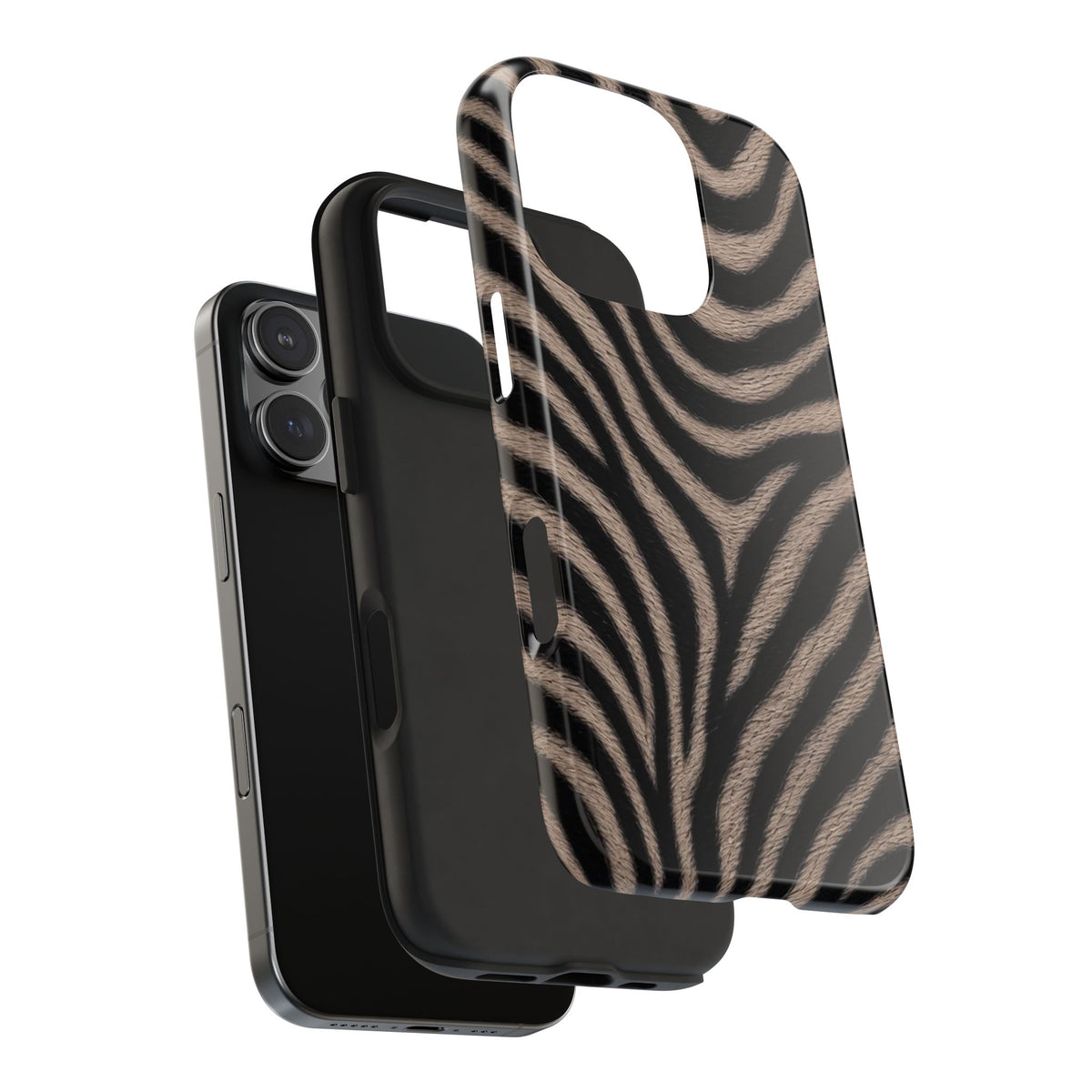 Tan Zebra iPhone Case