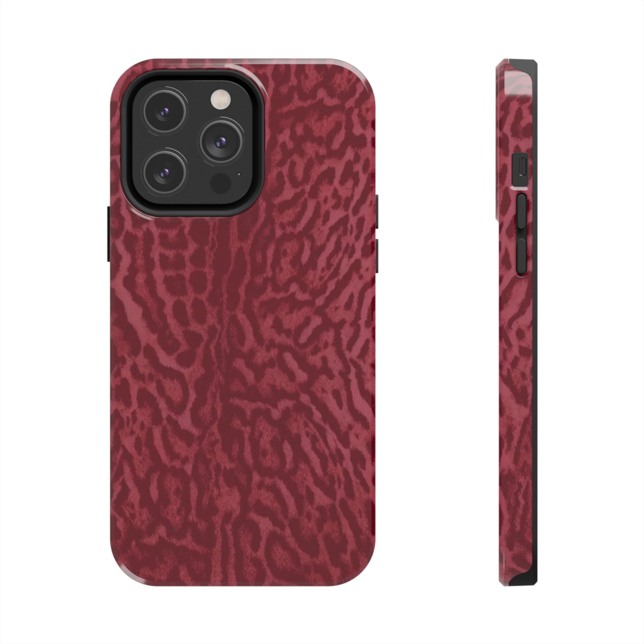 Burgundy Jaguar iPhone Case