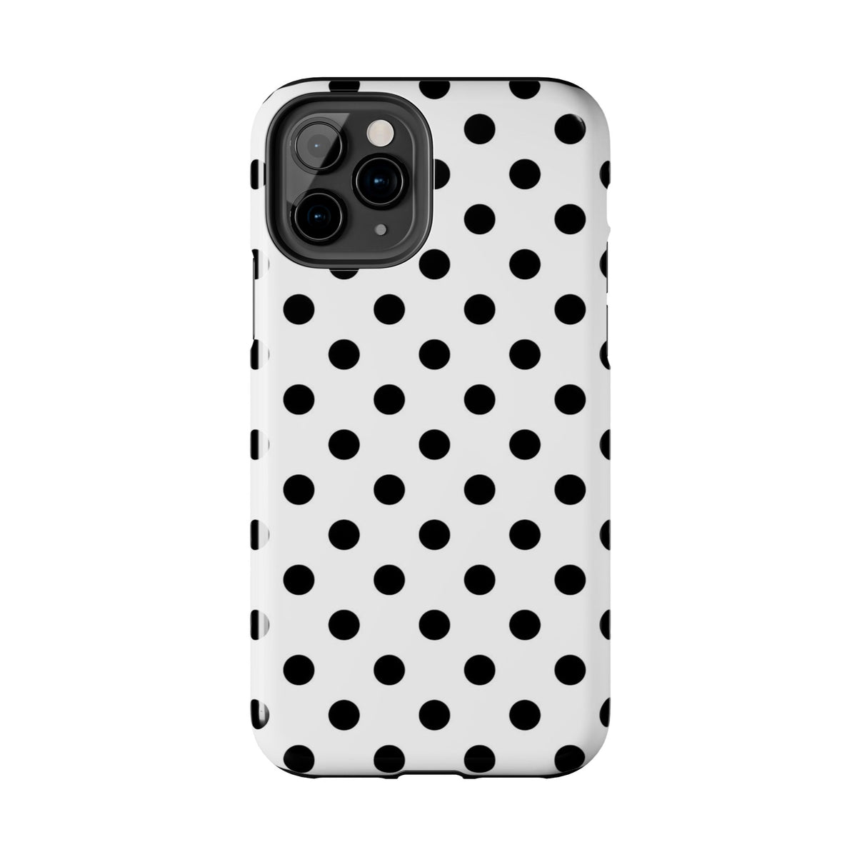 White Polka Dot iPhone Case