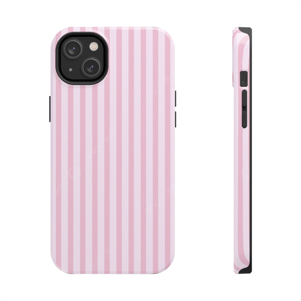 Pink Lined iPhone Case