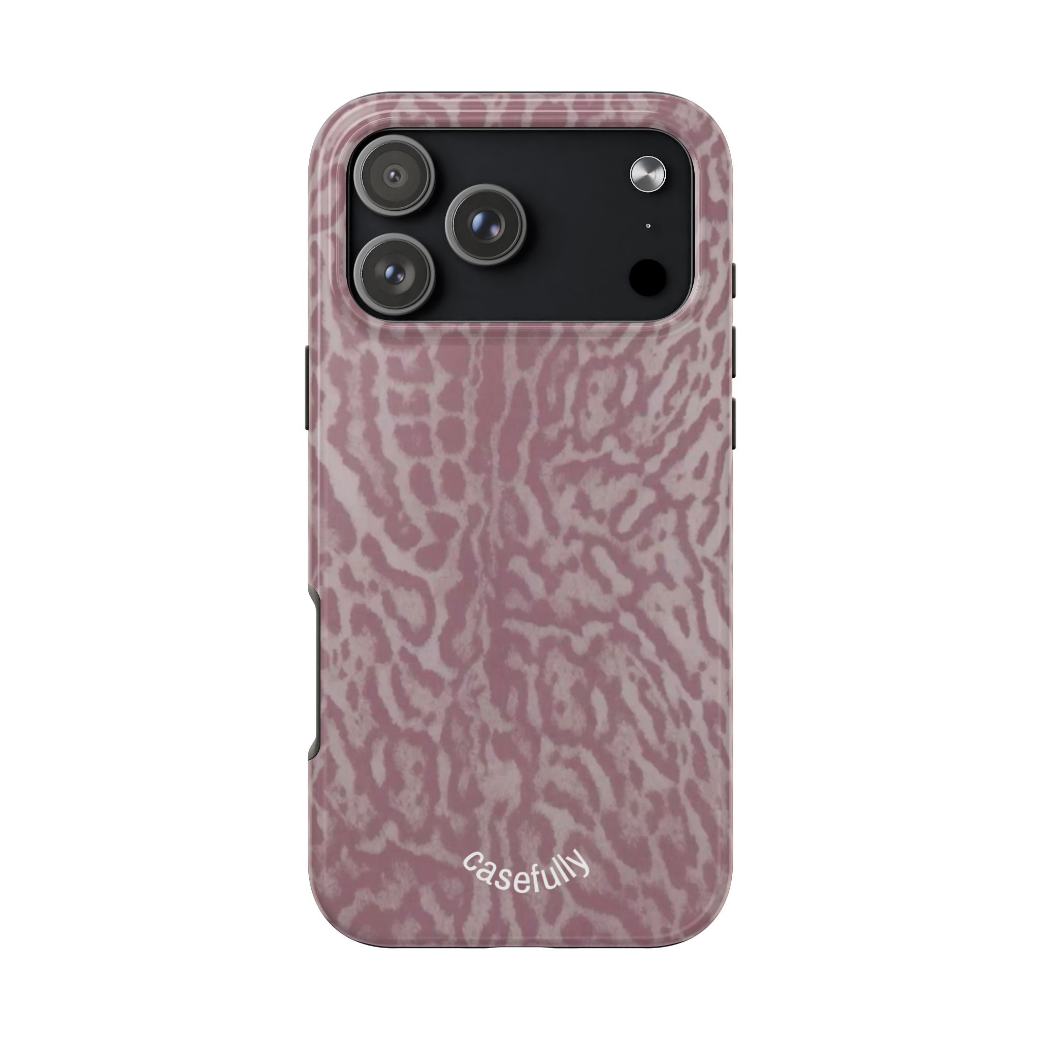 Pink Leopard Print iPhone Case