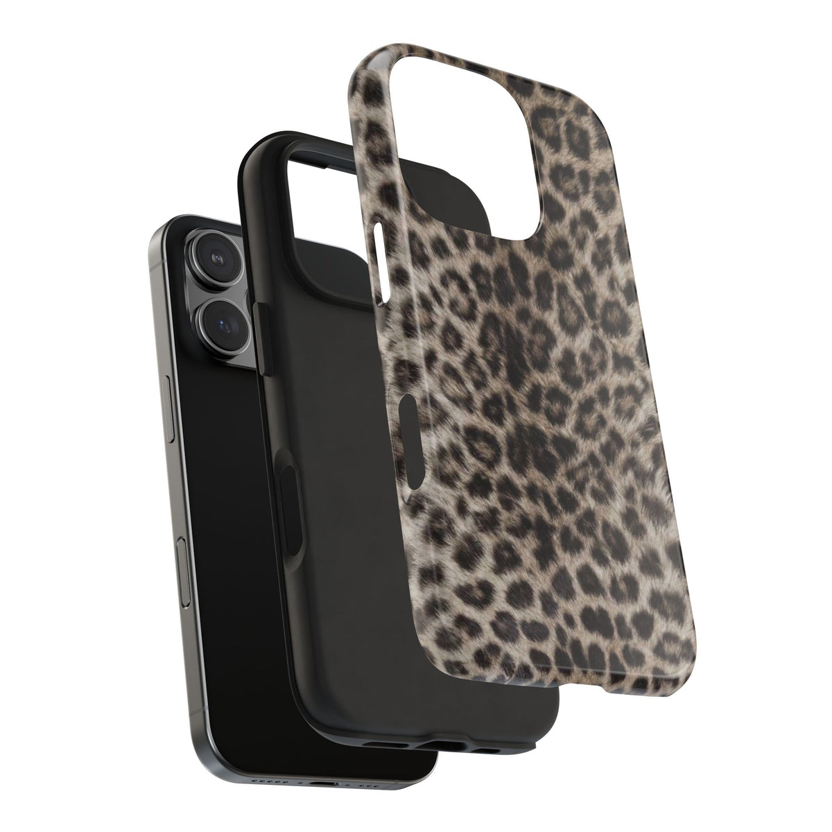 Suede Leopard iPhone Case