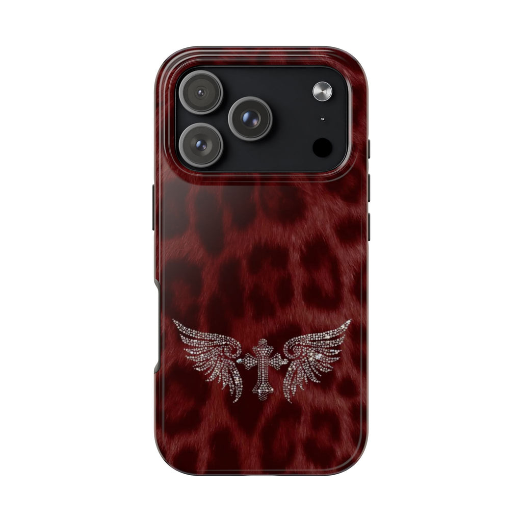Crimson Wings iPhone Case