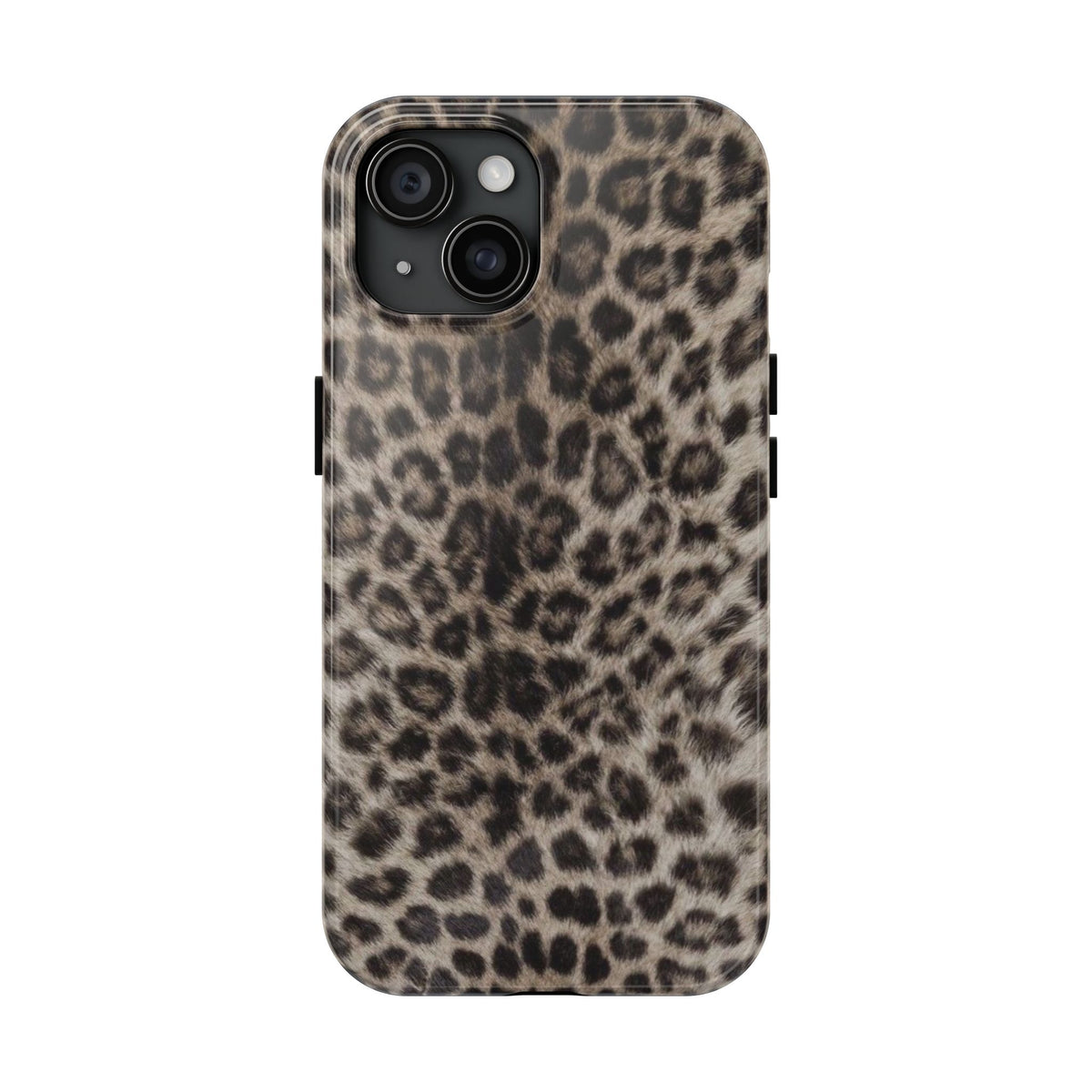 Suede Leopard iPhone Case