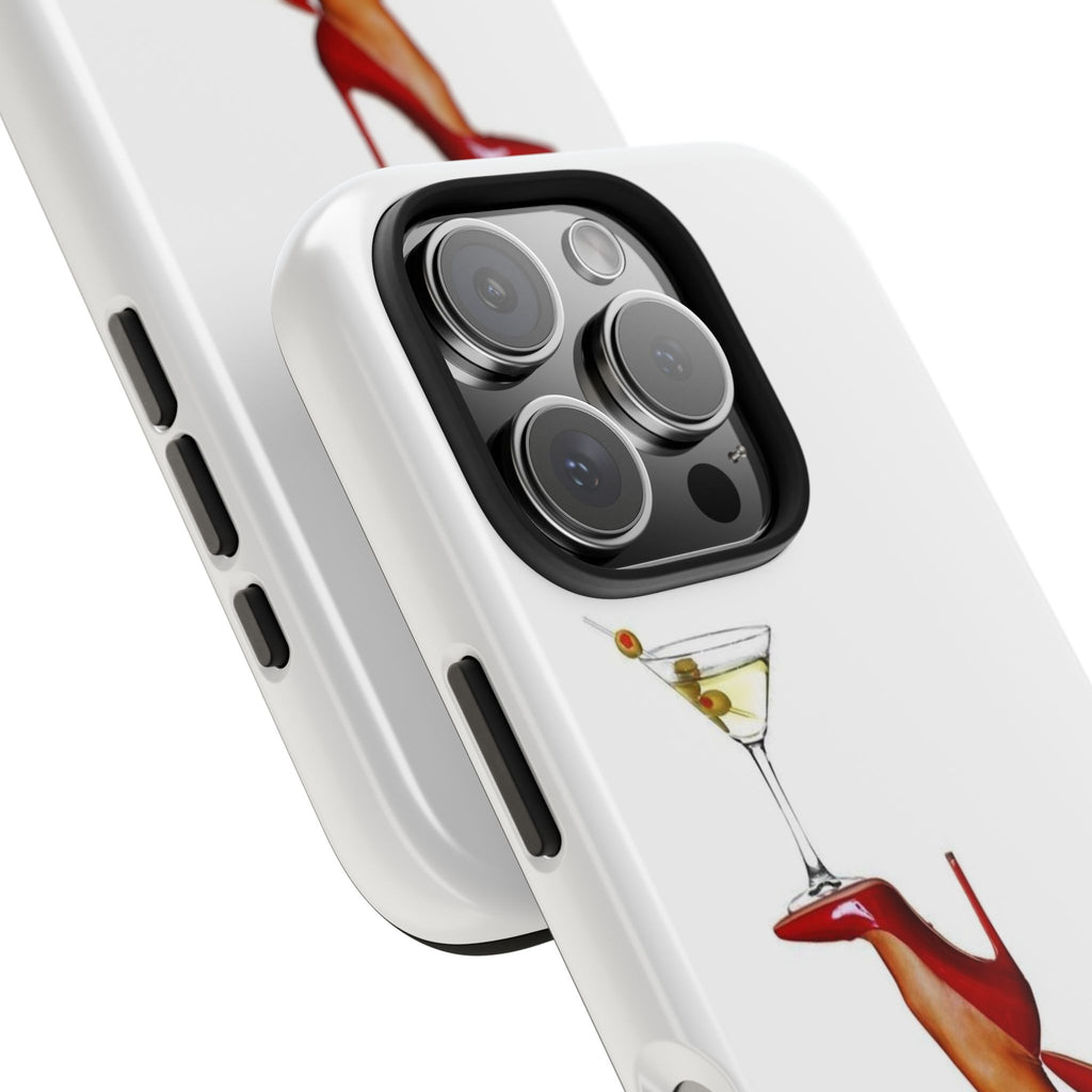 Red Bottom Martini iPhone Case