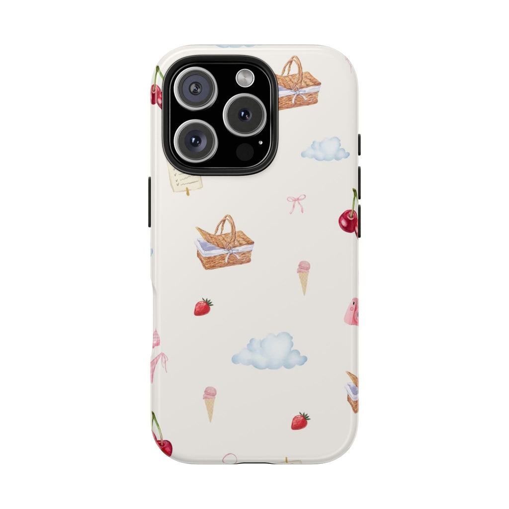 Picnic in the Summer iPhone Case