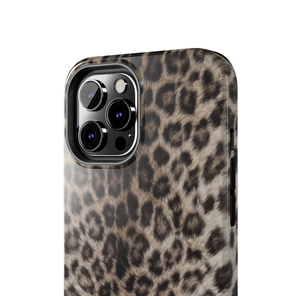 Suede Leopard iPhone Case