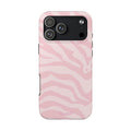 Light Pink Zebra iPhone Case
