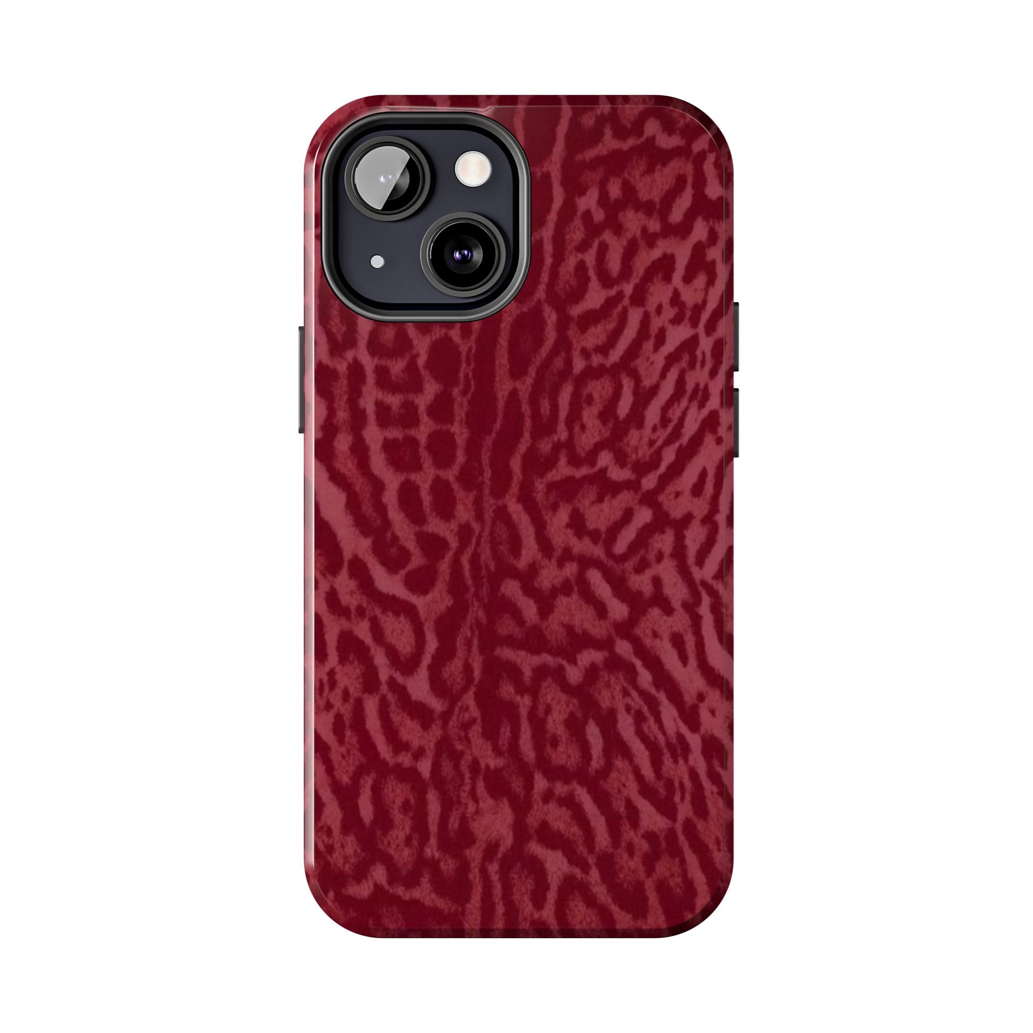 Burgundy Jaguar iPhone Case