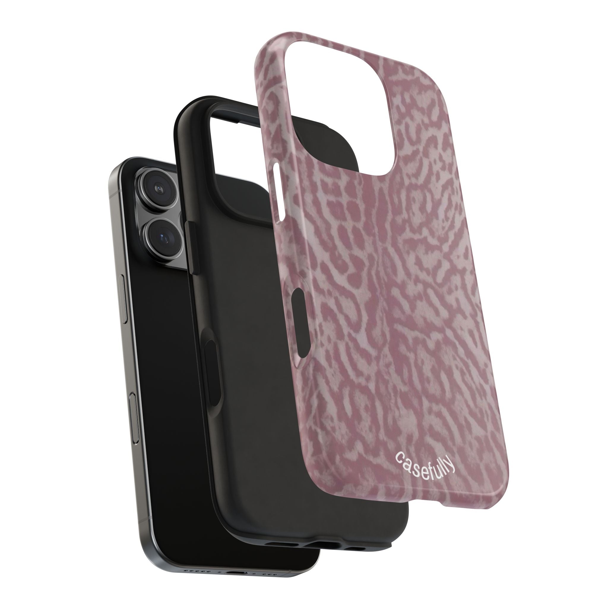 Pink Leopard Print iPhone Case