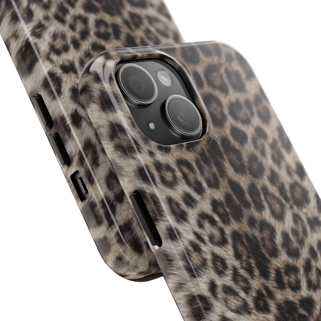 Suede Leopard iPhone Case