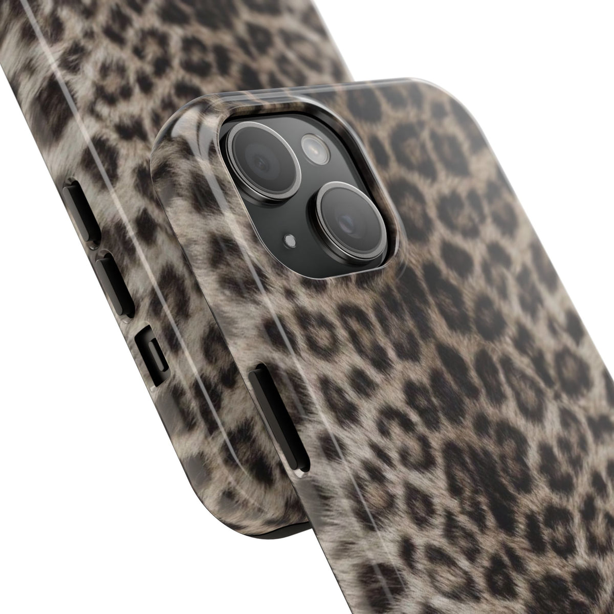 Suede Leopard iPhone Case