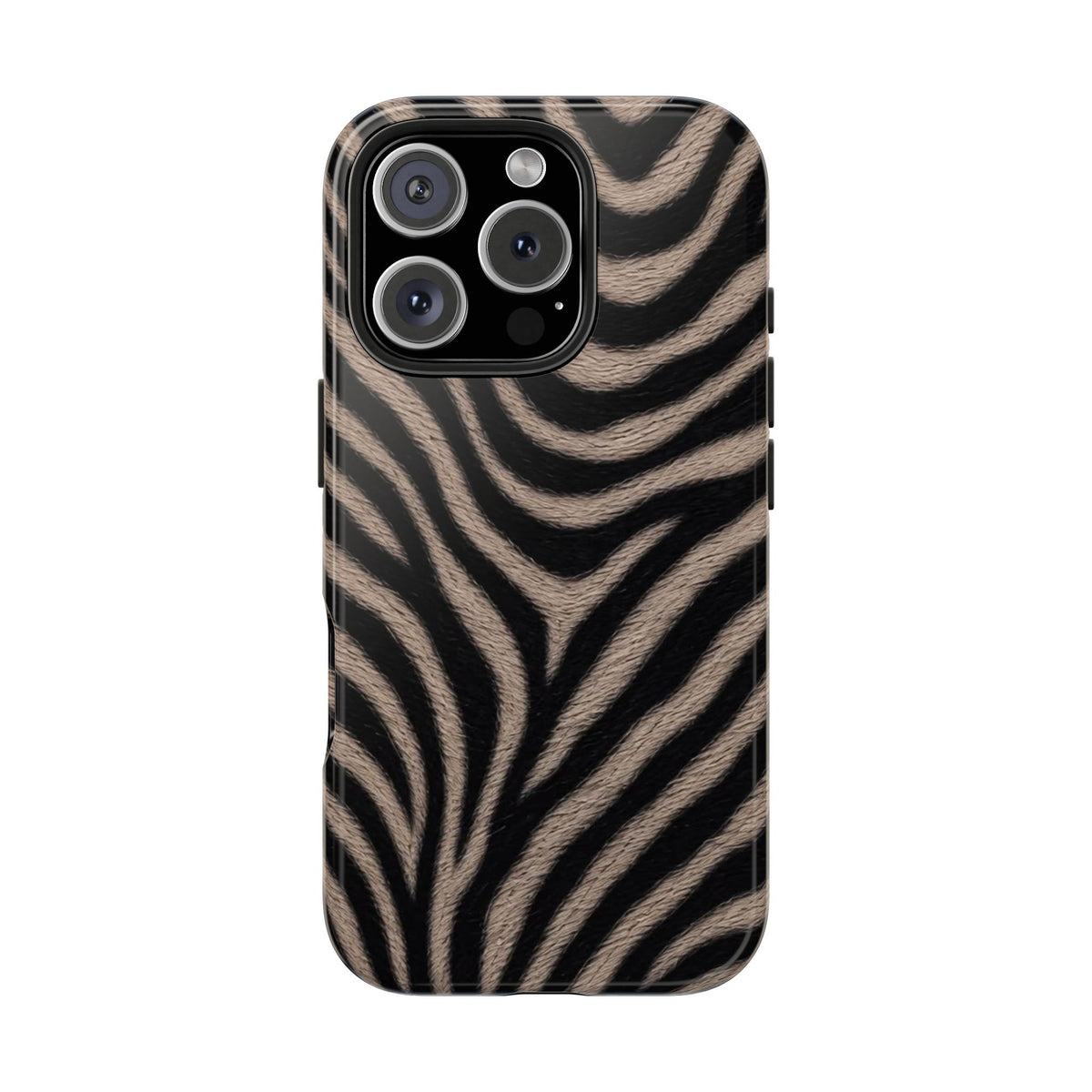Tan Zebra iPhone Case