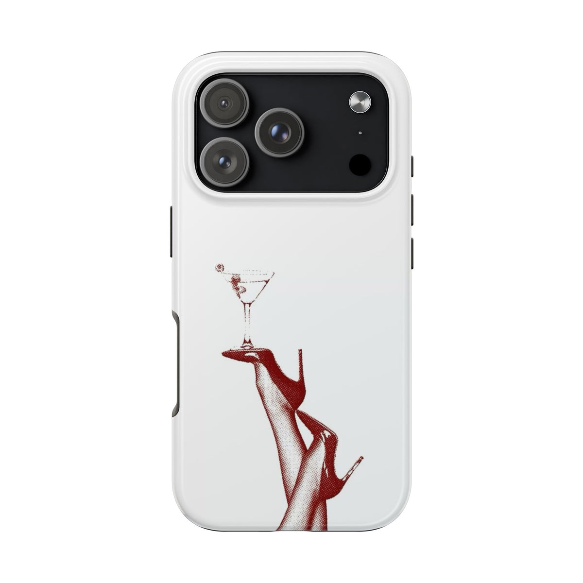 Red Pumps Martini iPhone Case