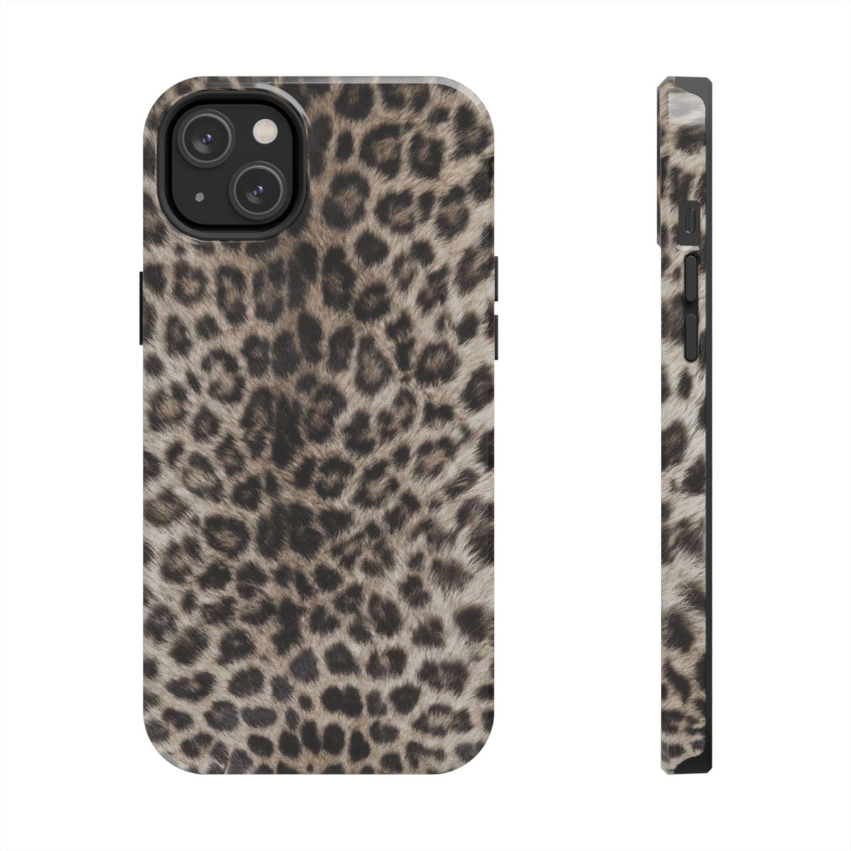 Suede Leopard iPhone Case