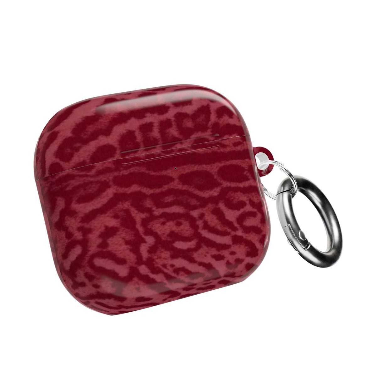 Burgundy Jaguar AirPod Case