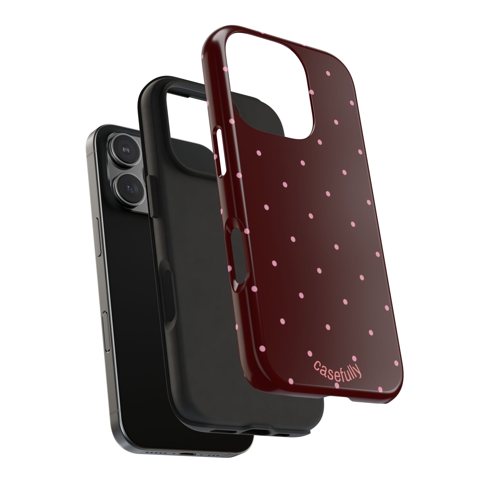 Red Polka Dot iPhone Case