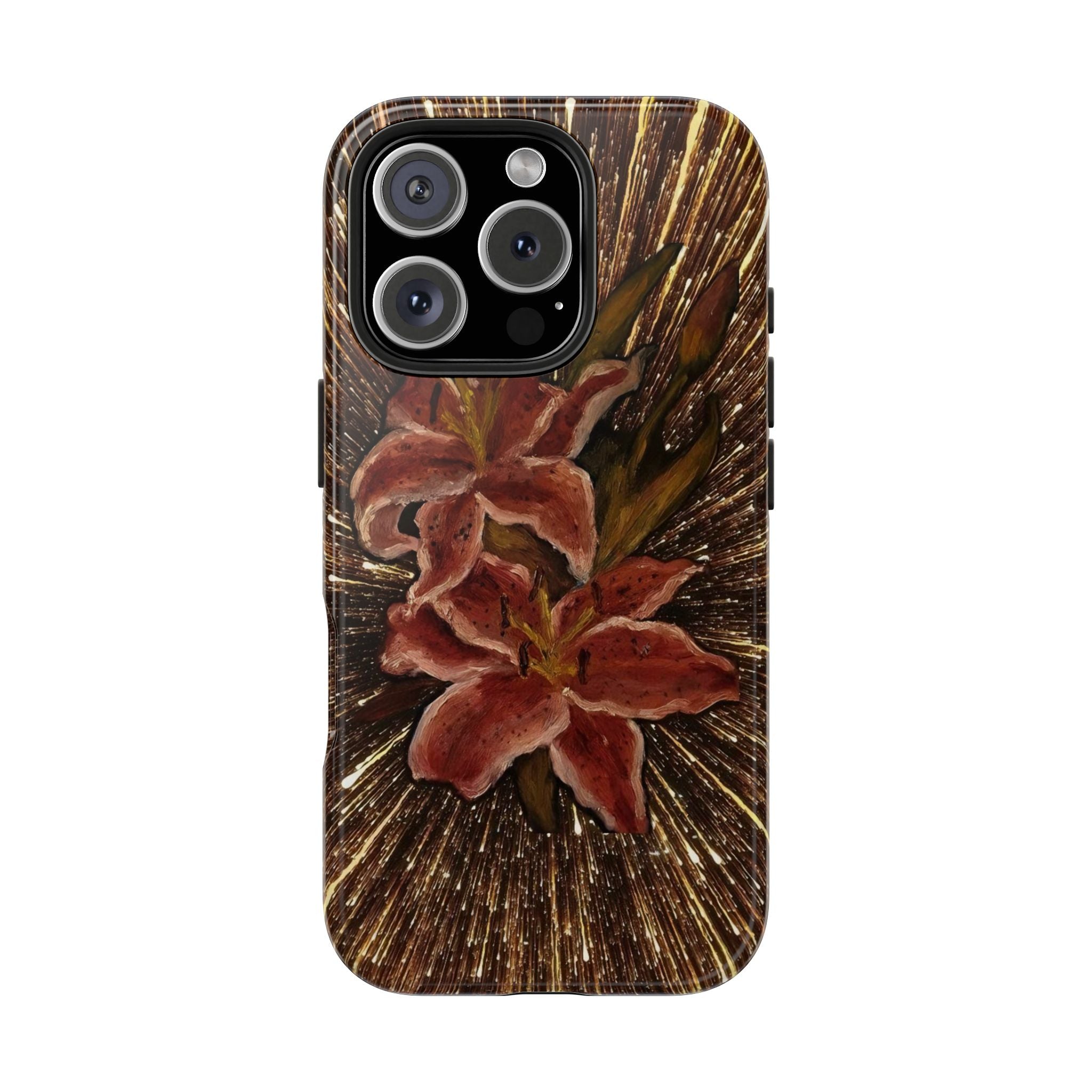 Sparkling Lily iPhone Case