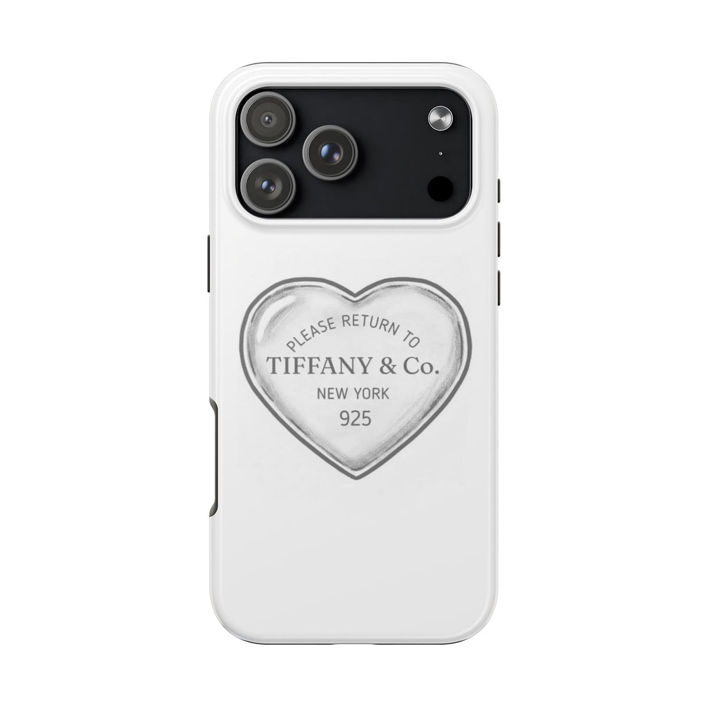 The Sterling Heart iPhone Case