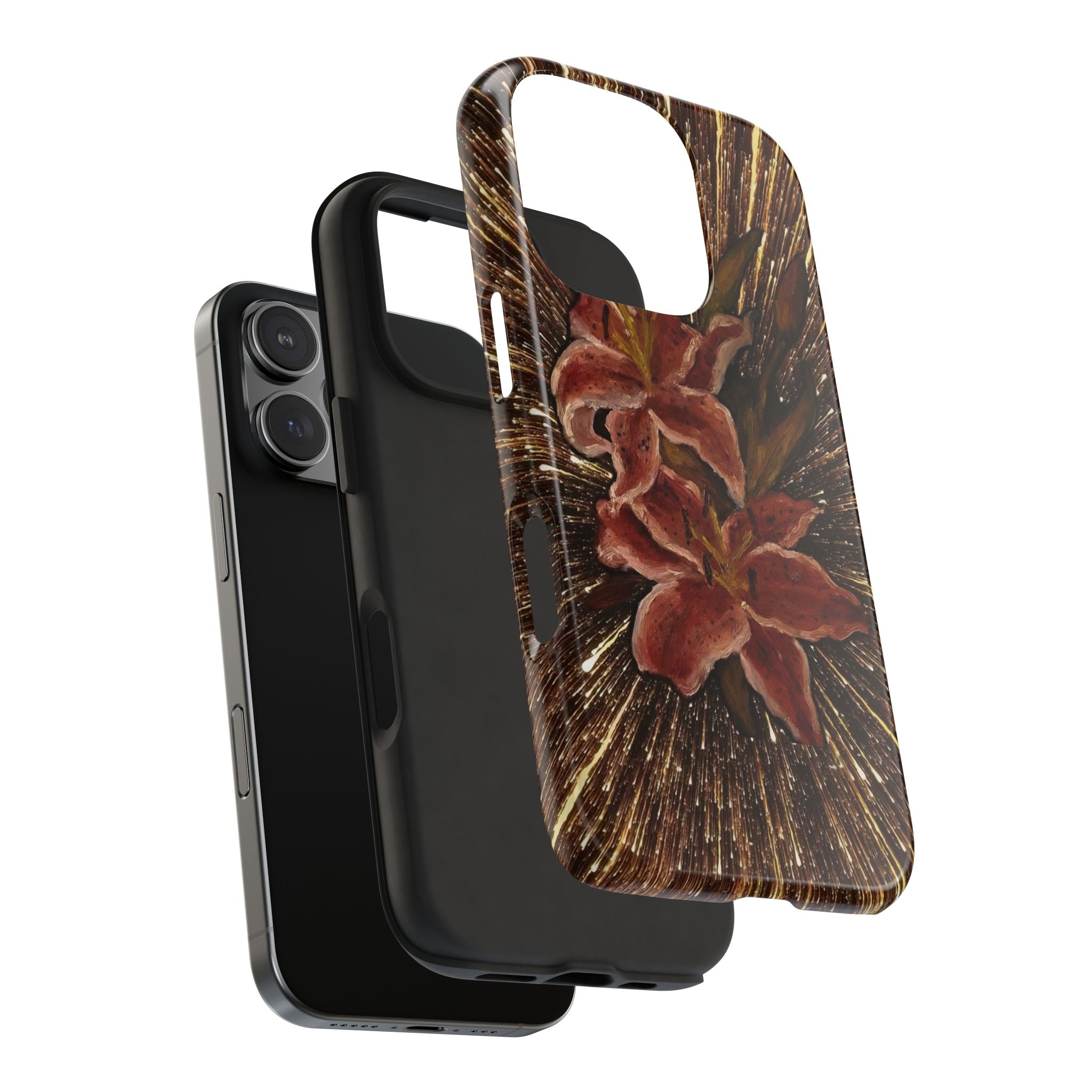 Sparkling Lily iPhone Case