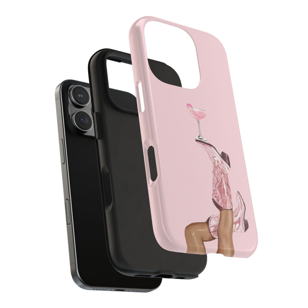 Pink Cowboy iPhone Case