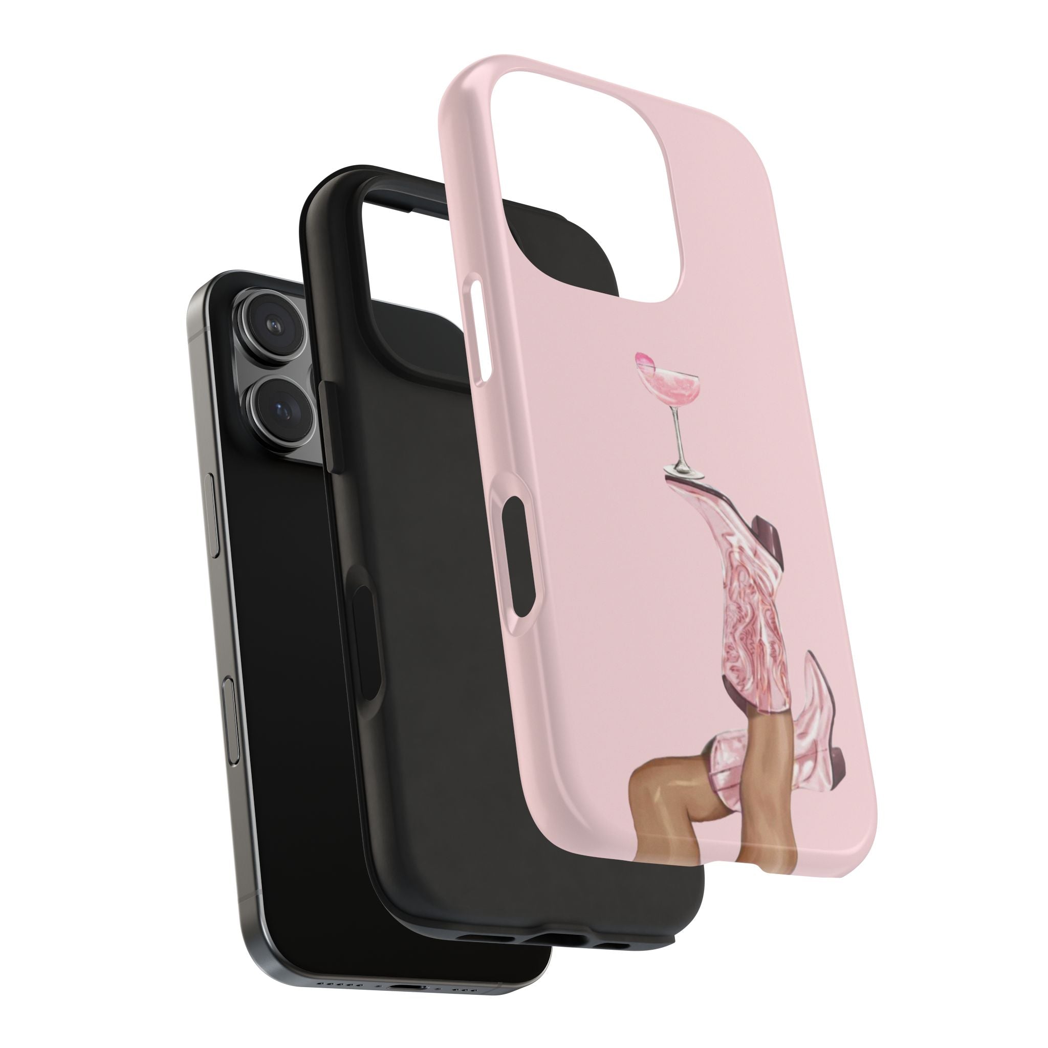 Pink Cowboy iPhone Case