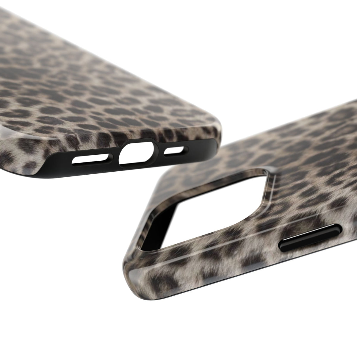 Suede Leopard iPhone Case