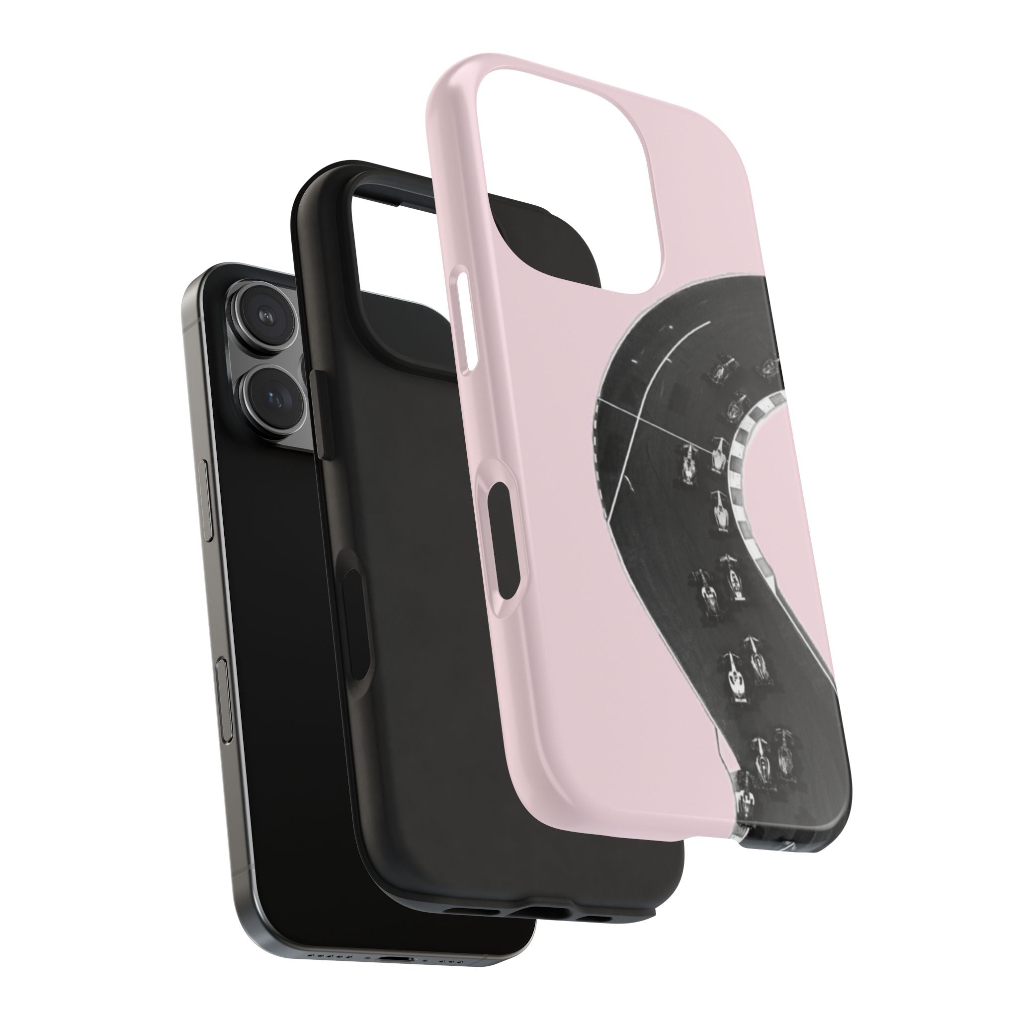 F1 Pink Speed iPhone Case