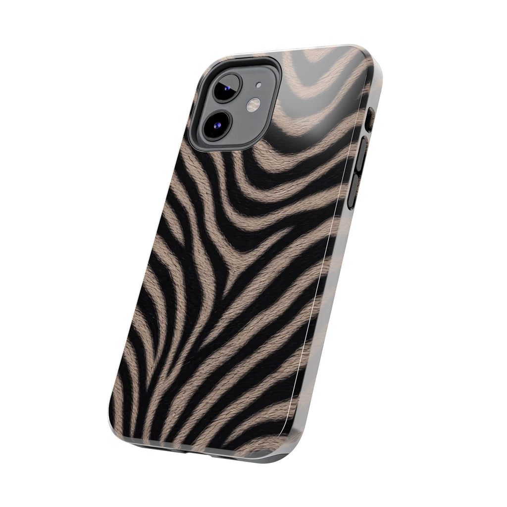 Tan Zebra iPhone Case