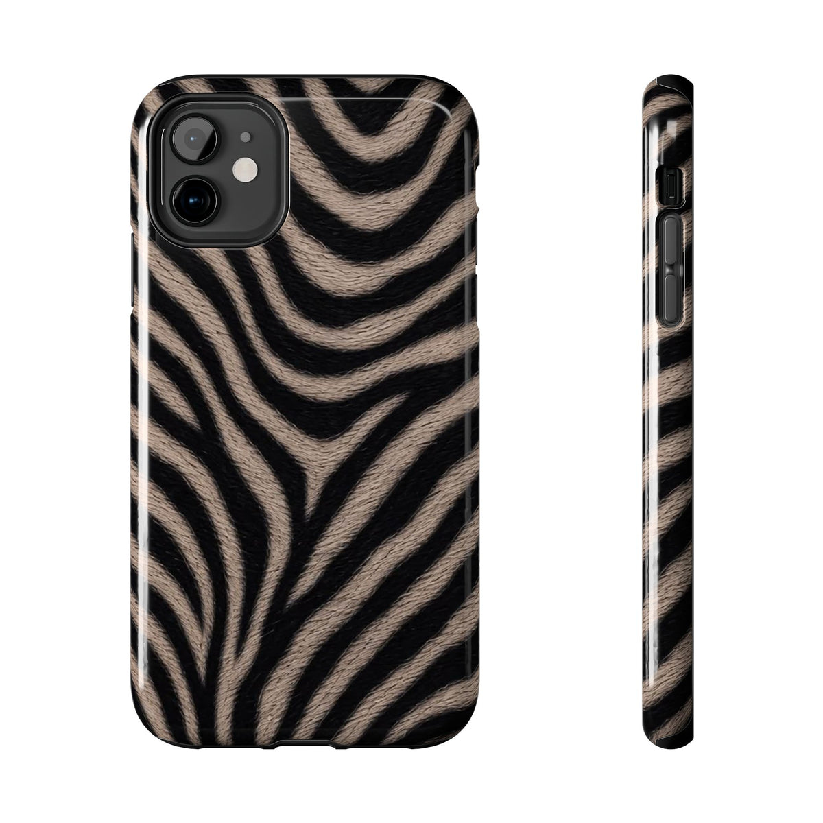 Tan Zebra iPhone Case