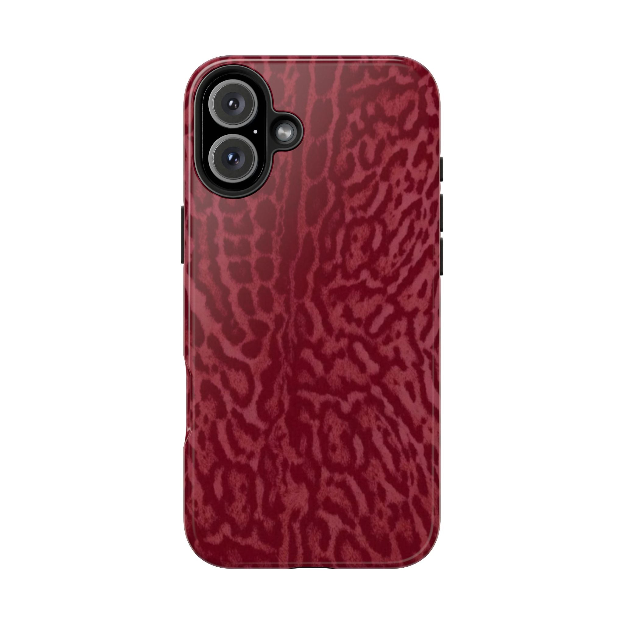 Burgundy Jaguar iPhone Case