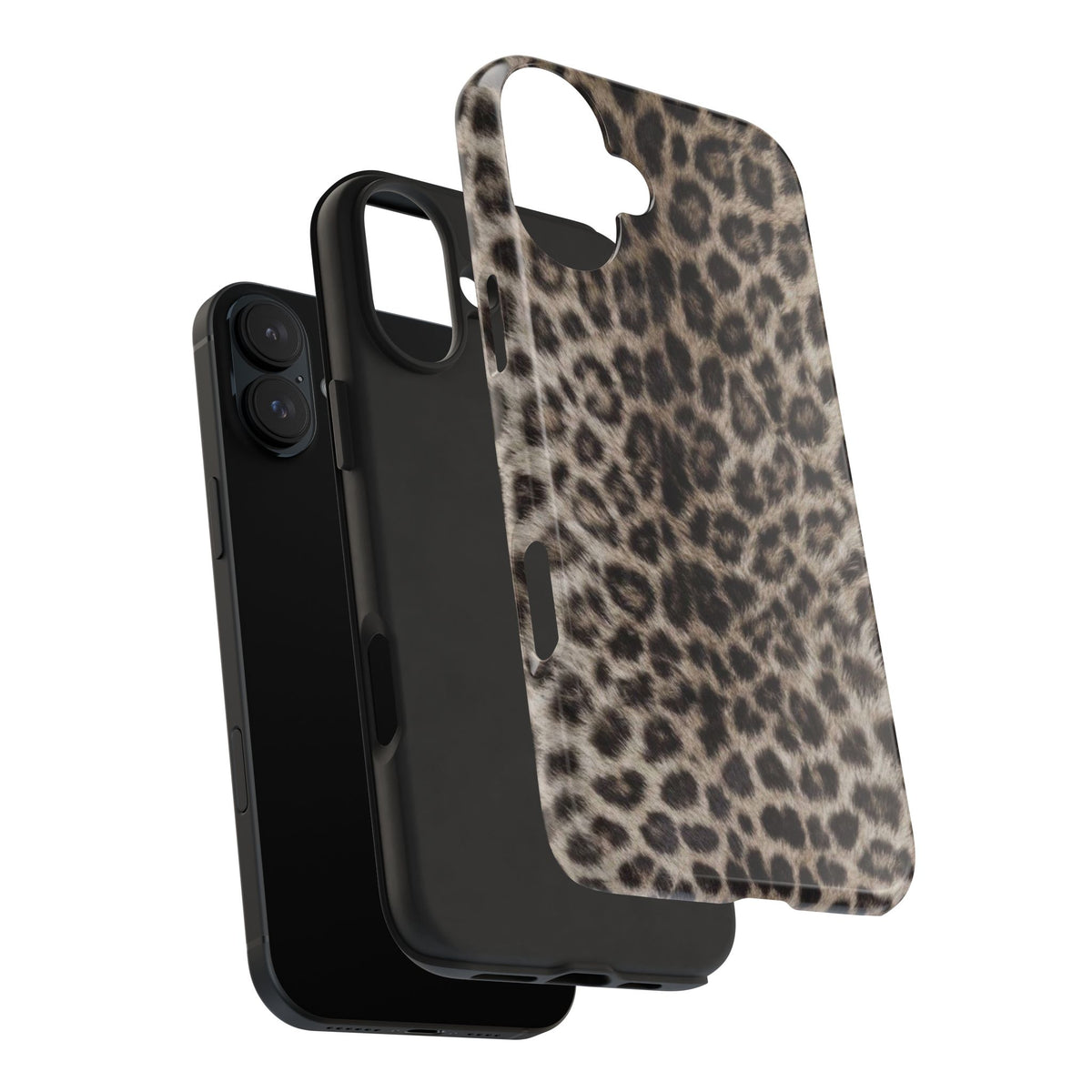 Suede Leopard iPhone Case
