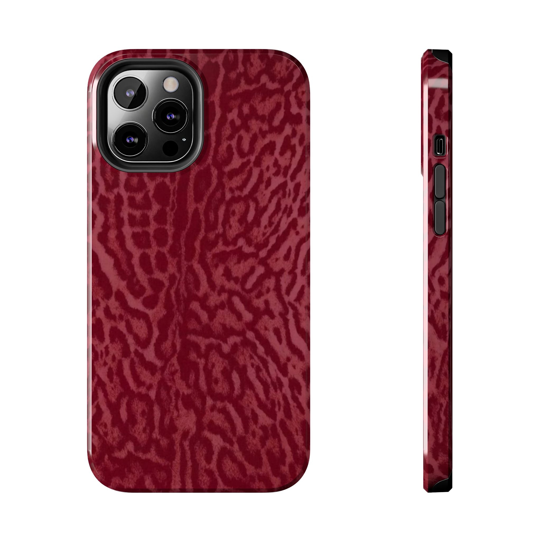 Burgundy Jaguar iPhone Case