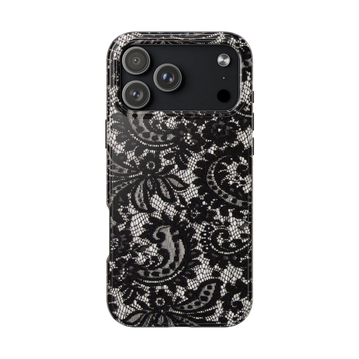 Black Lace iPhone Case