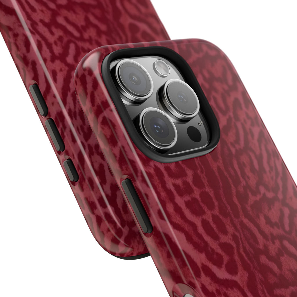 Burgundy Jaguar iPhone Case