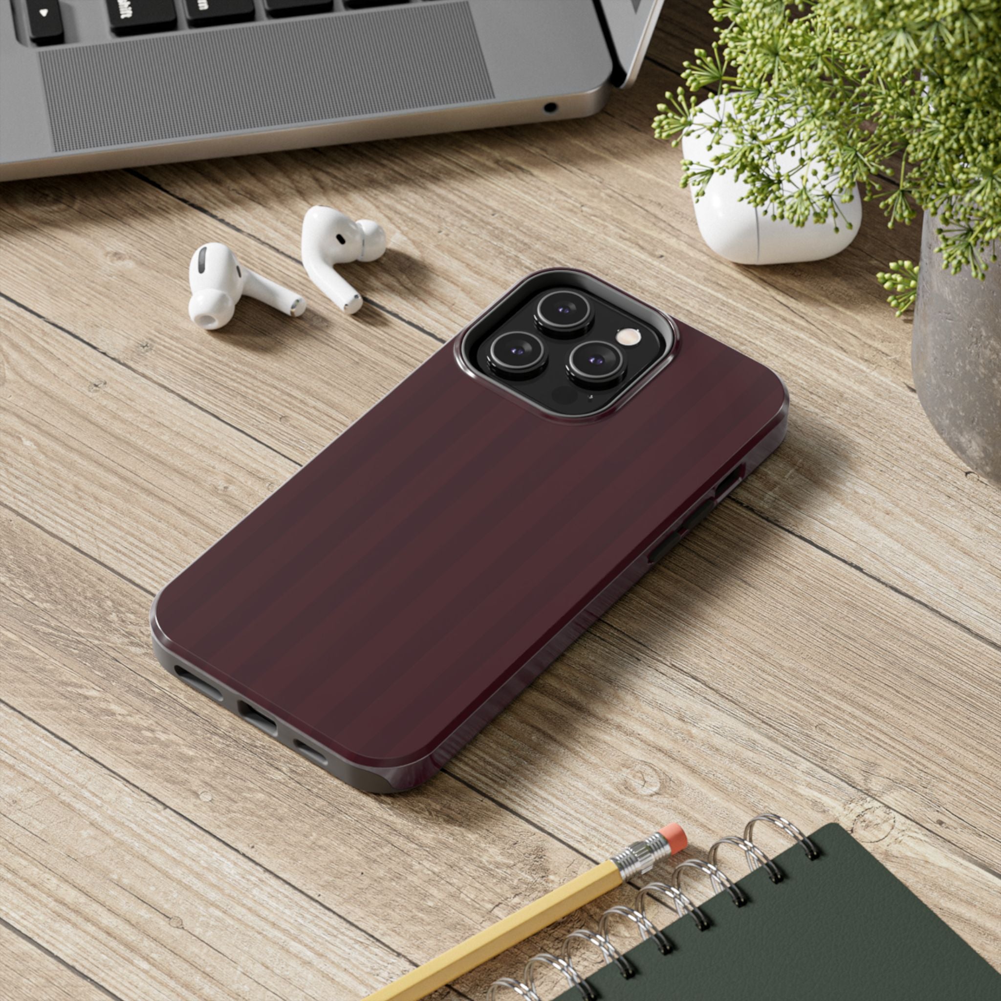 Velvet Burgundy iPhone Case