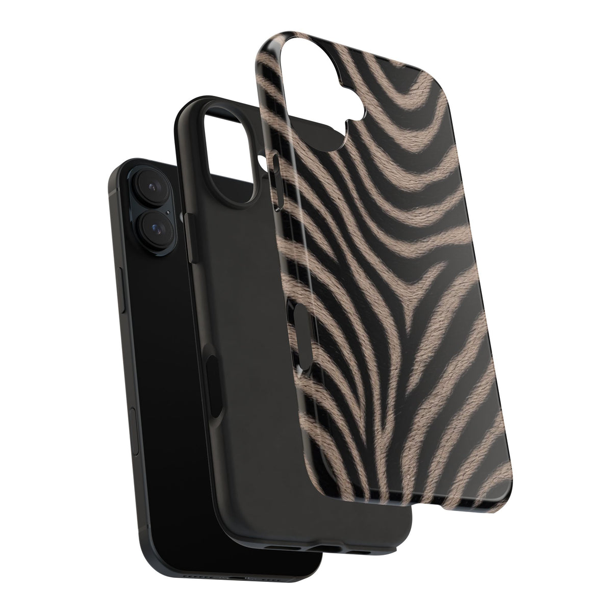 Tan Zebra iPhone Case