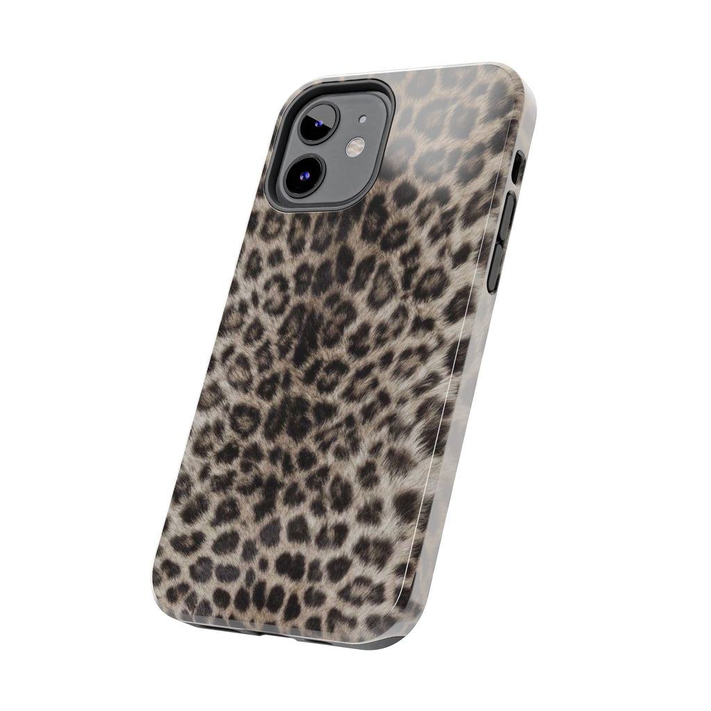 Suede Leopard iPhone Case