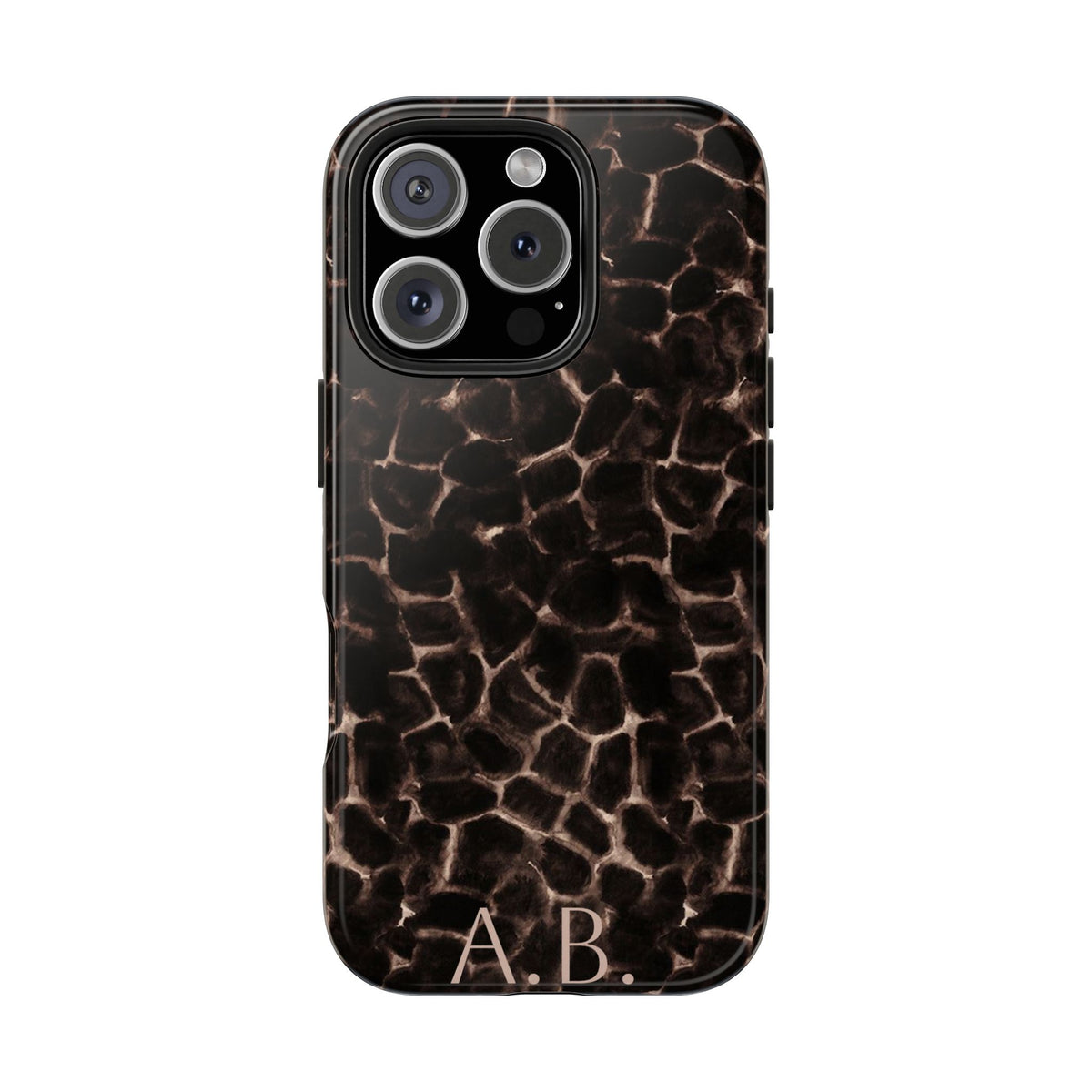 Giraffe Print iPhone Case- Customizable