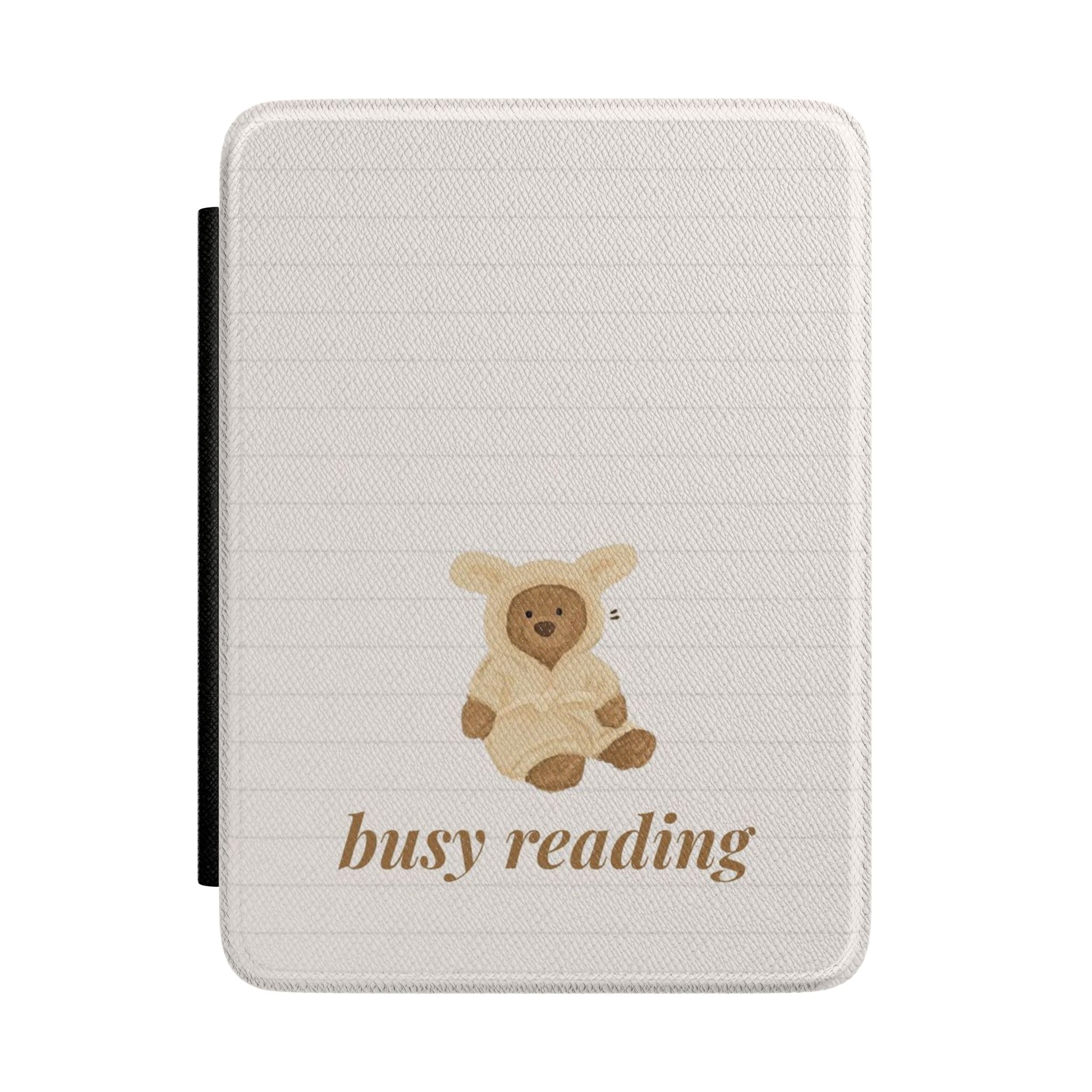 Beary Busy Reading Kindle Case