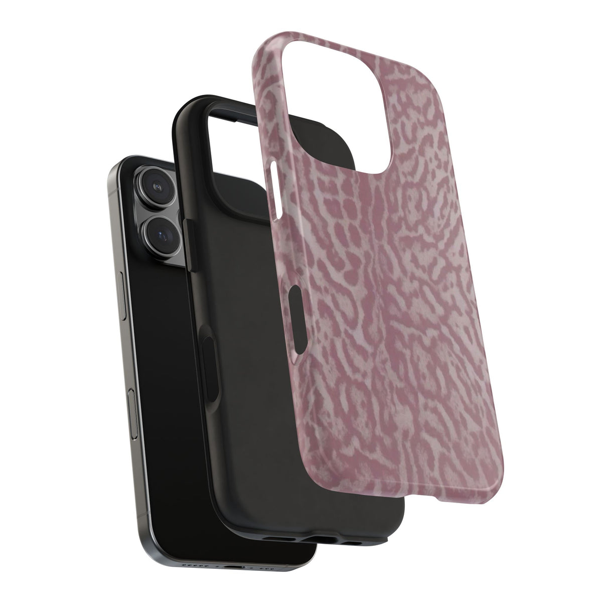 Pink Leopard Print iPhone Case