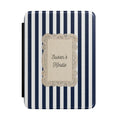 Blue Stripe Kindle Case- Custom